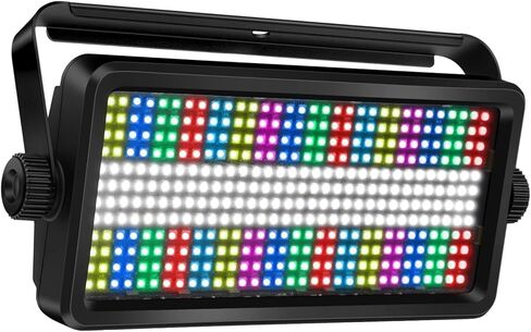 Moving Head Stage Light - Double Sides 150W RGBW LED Moving Head DJ Lighting Rotating Beam Lights by Sound Activated DMX Control for Dance Club KTV DJ Disco Parties Band Live Show Bar Concert in Saudi Arabia