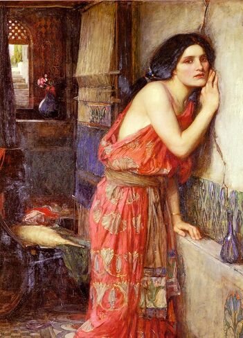 Redheaded Girl Rice Paper, 11.5 x 16 inch (1pc) - Mulberry Paper for Decoupage Furniture Print Crafts in Kuwait