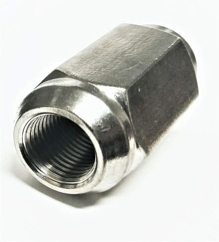 EcustomHitch Ten (10) حزمة صلبة 304 من الفولاذ المقاوم للصدأ 1/2-20 جوز العروة لحافة عجلة المقطورة 1/2 "20 موضوع in Saudi Arabia