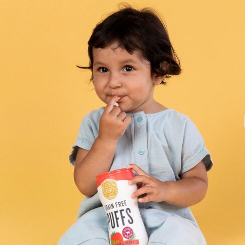 سيرينيتي للأطفال بعمر 6+ أشهر، وجبات خفيفة خالية من الحبوب للأطفال الصغار والرضع | خالي من السكر المضاف، خالي من الغلوتين والأرز، خالي من مسببات الحساسية | مصنوع من الكسافا العضوية والخضار والأعشاب | مجموعة متنوعة من مرق العظام | 6 عدد in Kuwait