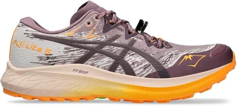 ASICS Women's Fuji Lite 5 Running Shoes, 11, Black/Oatmeal in Saudi Arabia