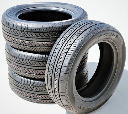Set of 4 (FOUR) Fullway PC369 All-Season Passenger Car Performance Radial Tires-215/55R18 215/55/18 215/55-18 95V Load Range SL 4-Ply BSW Black Side Wall UTQG 380AA in Saudi Arabia
