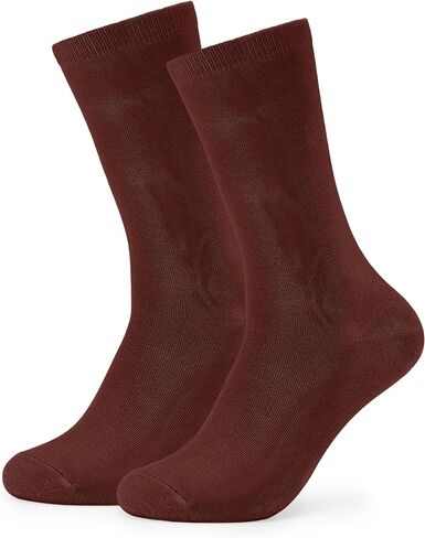 Dress Socks for Men Bamboo Rayon Anti Odor Moisture Wicking Size 8-13 in Saudi Arabia