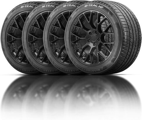 مجموعة من 4 MasterTrack M-Trac HP 235/50ZR18 97W أداء مرتفع طوال الموسم إطارات الركاب 235/50/18 + ضمان خطر الطريق (الإطارات فقط) in Kuwait