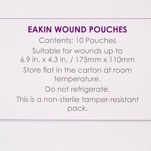 ConvaTec Eakin Fistula Wound Pouch, Pack of 5 in Saudi Arabia