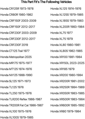 حذاء Brake Tusk - الخلفي للكربون لـ Honda XR150L 2023-2024 in Saudi Arabia