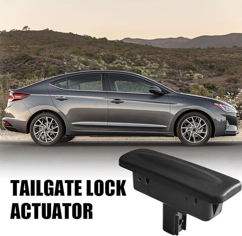 مفتاح إصدار مقبض Trunk Tailgate ، متوافق مع 2013 2014 2015 2016 2017 Hyundai Elantra GT Hatchback ، استبدال OE #81260-A5000 (أسود) in Kuwait