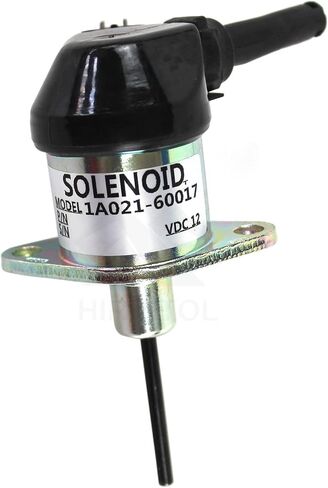 12V 1A021-60015 1A021-60017 1A021-60010 1A021-60016 Fuel Shutoff Stop Solenoid for Kubota D1503 V2003 V2203 V2403 Loader L2800 L3130 L3240 L4240 L4300 L5030 S150 S160 S175 S185 M5640 MX4700 in Saudi Arabia