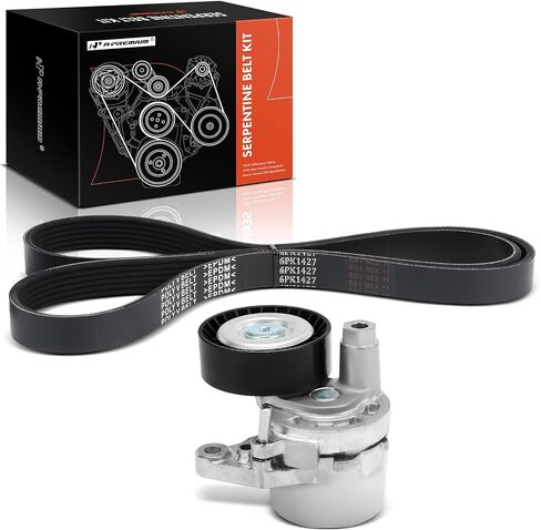 A-Premium Engine Serpentine Belt Drive Kit متوافق مع Nissan 2013-2018 Altima ، 2014-2019 Rogue-2.5L in Saudi Arabia