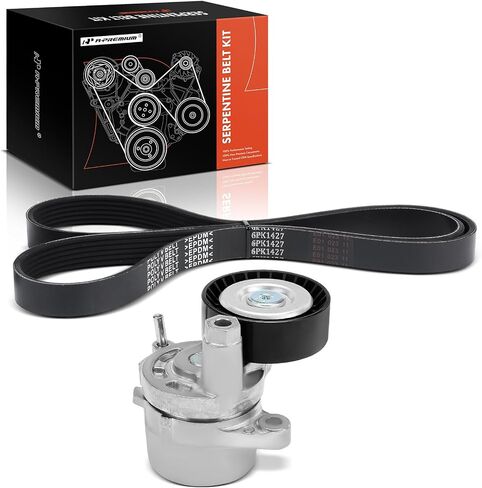 A-Premium Engine Serpentine Belt Drive Kit متوافق مع Nissan 2013-2018 Altima ، 2014-2019 Rogue-2.5L in Saudi Arabia