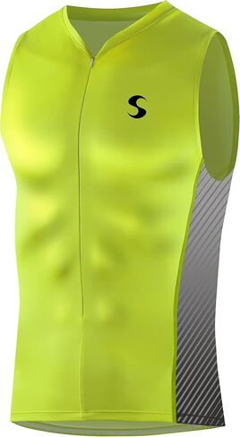 Synergy Men's Race Tri Singlet (Tangerine/Sky, X-Large) in Saudi Arabia