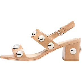 Cinq à Sept Women's Gemma Studded Block Heel Sandal Heeled in Kuwait