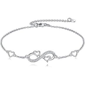 Pineapple Anklet for Women Sterling Silver Cubic Zirconia Pineapple Charm Hotwife Anklets Jewelry Gifts for Women in Saudi Arabia