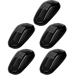 cciyu 5pcs Smoke Cab Marker Smoke Covers Lens Assembly Clearance Top Roof Running Light Lens fit for 2003-2016 For Dodge For Ram 2500 3500 4500 in Saudi Arabia