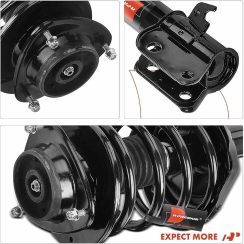 A-Premium Front Pair (2) مجموعة كاملة من الدعامة والملف التوافق مع Subaru Outback 2005 2007 2007 2008 ، سائق ومسافر ، استبدل# 18818216 in Kuwait