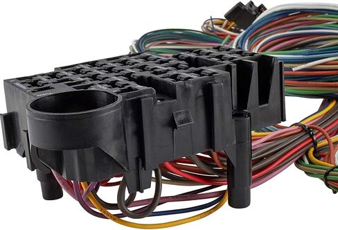 Universal 22-Circuit Automotive Wiring Harness Kit for GM Tilt Columns - GXL Insulated Copper Wires, Includes Instructions, Ideal for Restorations, Custom Builds and Engine Swaps in Saudi Arabia