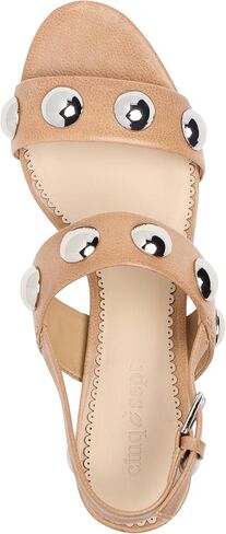 Cinq à Sept Sept Sept Women's Gemma Sucded Block Heel Heel Cheeled in Kuwait