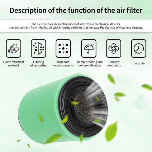 Air Filter Cleaner 707800371 Compatible with Can-Am Outlander Max 450 570 650 800R 1000 1000R 2012-2019 Renegade 1000 1000R 850 800R 570 500 4x4 6x6 2012-2018 in Kuwait