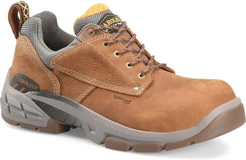 كارولينا للرجال CA5541 Duke Oxford Carbon Composite Toe Shoe Dark Brown 12 EE in Kuwait