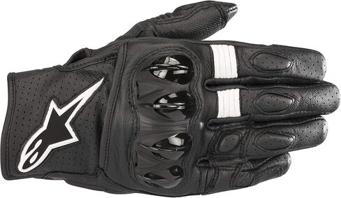 Alpinestars Celer V2 الجلود القفازات ذات اللون الأسود in Saudi Arabia