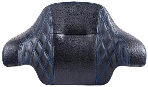 Advanblack King Chopped Razor Wrap Around Backrest Fits '14-later Harley Touring & Tri Glide Models Equipped with Tour Pak Luggage (Wrap Around Backrest Pad For Razor&Chopped) in Saudi Arabia
