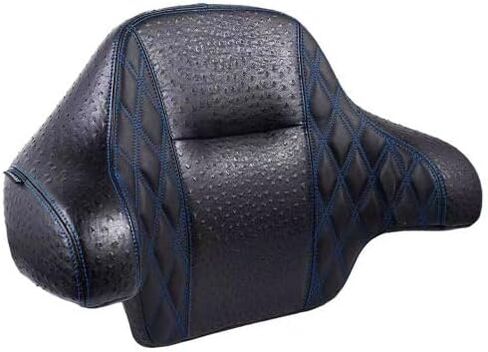 Advanblack King Chopped Razor Wrap Around Backrest Fits '14-later Harley Touring & Tri Glide Models Equipped with Tour Pak Luggage (Wrap Around Backrest Pad For Razor&Chopped) in Saudi Arabia