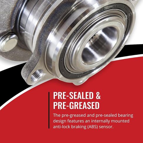 Sixity Auto 2 PC Wheel Wheel Bearing Assembly متوافق مع Cadillac ATS 2.0L 2.5L 3.6L L4 V6 2013-2017 in Saudi Arabia