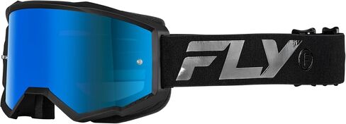 Fly Racing Zone ATV Riding Goggle Black/Grey-Adult | مشهد واضح MX in Saudi Arabia