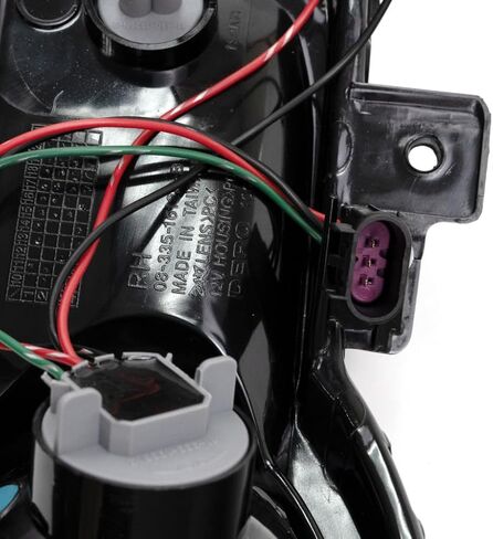 KarParts360 For 2009 2010 2011 2012 Chevy Traverse Park/Signal Light Assembly Passenger Side w/Bulbs For GM2521194 in Saudi Arabia