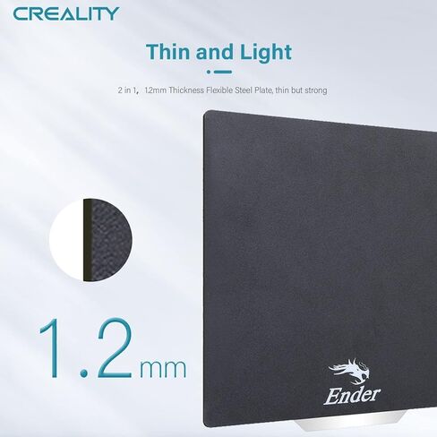 Creality Official Ender 3 لوحة البناء 235x235mm ورقة PEI المغناطيسية سطح أملس مرن قابل للإزالة لوح فولاذي زنبركي لـ Ender 3 V2/Ender 3 Pro/Ender 3S/Ender 5/Ender 5S/Ender 5 Pro in Saudi Arabia
