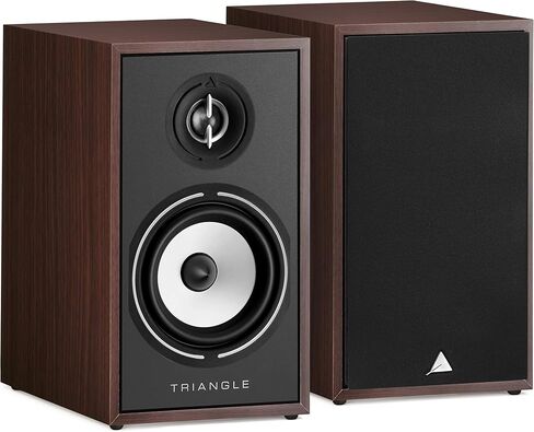 Triangle Borea BR02 Hi-Fi Bookshelf Speakers (Black Ash, Pair) in Saudi Arabia