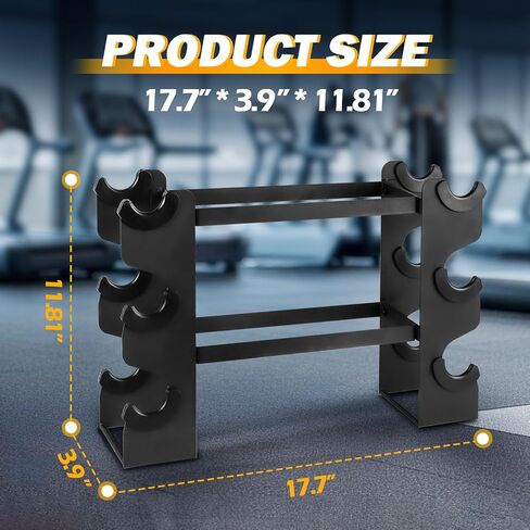 Dumbbell Rack Stand Only - Iron Weight Stand Holder Storage for Dumbbells - Small Weight Rack for Home Gym dumbbell in Saudi Arabia