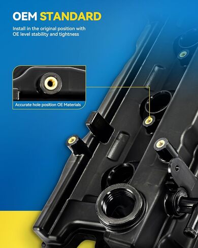 غطاء صمام محرك Philtop متوافق مع 2007-2015 Mini Cooper Convertible/Coupe/Hatchback/Wagon DoHC ، 2011-2016 Cooper Countryman ، Kits Cover Valve استبدل# V203367 in Saudi Arabia