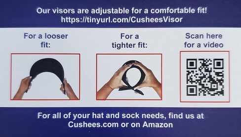 Cushees.com™ Slip-On Visor [733 Pickleball] in Kuwait