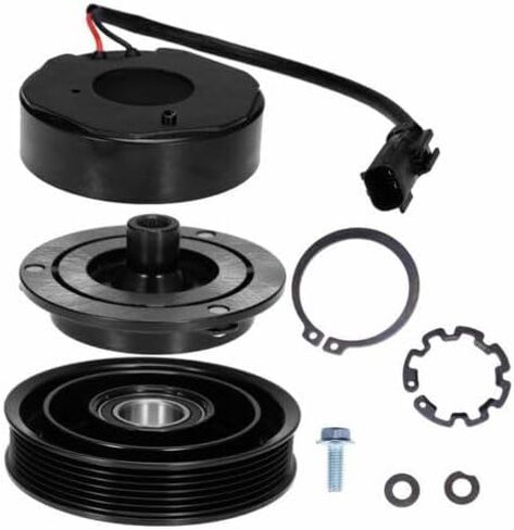 AC Compressor Clutch Kit COIL PULLEY Fits: 2008-2010 DODGE RAM 1500 3.7L 4.7L in Saudi Arabia