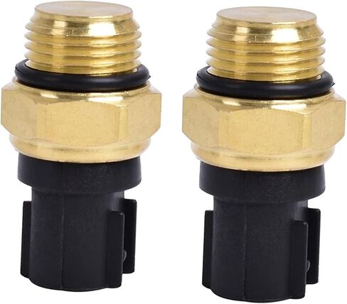 1/2/4pcs مفتاح ترموستات مروحة الدراجات النارية - متوافق مع سوزوكي TL1000 DL1000 GSXR1000 GSX1300 ، قطع درجة حرارة عالية ، مستشعر درجة حرارة سائل تبريد الماء (2pcs) in Kuwait