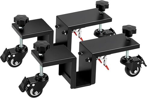 Door Installation Kit, Heavy Duty Door Board Dolly for 1-3/8" and 1-3/4" Pre-Hung, Slab, and Front Doors, Stainless Steel Installation Tool Kit for Commercial & Residential Use in Saudi Arabia