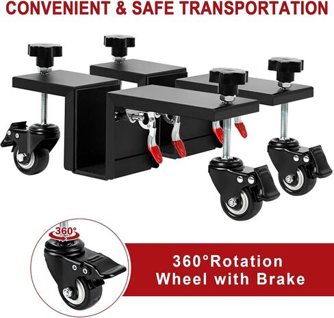 Door Installation Kit, Heavy Duty Door Board Dolly for 1-3/8" and 1-3/4" Pre-Hung, Slab, and Front Doors, Stainless Steel Installation Tool Kit for Commercial & Residential Use in Saudi Arabia