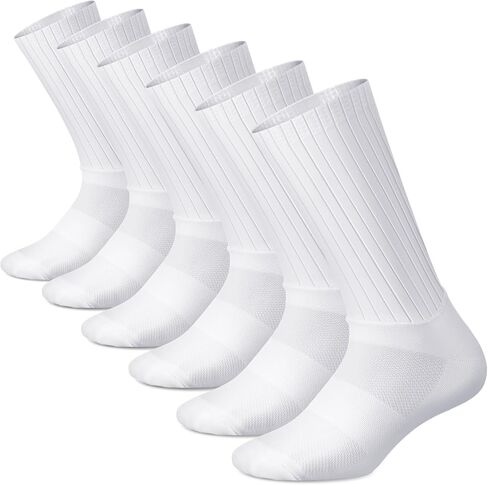 Newcotte 3 Pairs Aerodynamics Socks Cycling Aerodynamics Socks Anti-slip Silicone Line Cycling Sports Running for Men Women in Kuwait