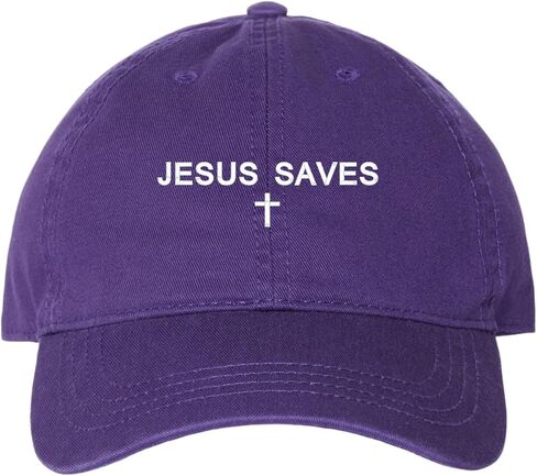 Go All Out Jesus Saves Dad Deluxe Trucker Flatbill Baseball Structured Embroidered Hat in Saudi Arabia