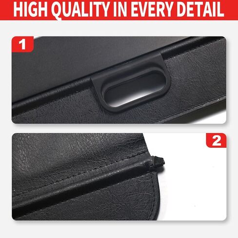 Marretoo for BMW X5 E70 2007-2018 Cargo Cover 2017 2018 for BMW X5 Accessories Upgrade Version Beige Retractable Trunk Cover Security Shield Shade (Beige) in Saudi Arabia