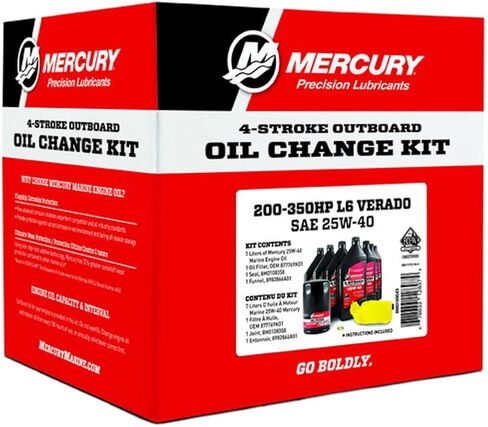 Mercury 200-400HP L6 Verado Change Change Kit 8M0188359 in Saudi Arabia