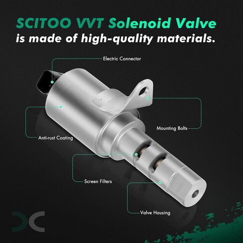 SCITOO Engine Variable Valve Timing (VVT) Solenoid for Ford Escape Fusion for Mazda 3 5 6 CX-7 MX-5 MX-5 Miata for Mercury Mariner Milan 916-995 in Saudi Arabia