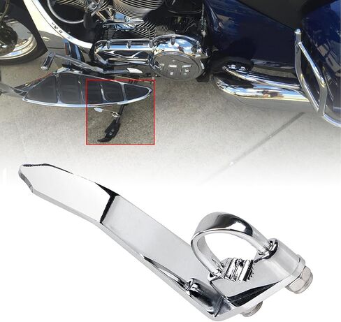 Chrome Kickstand Extension For H-onda VTX1300C VTX1300R Retro VTX1300S VTX1300T 2003-2009 K-awasaki VN 1500 C Vulcan L 1987-2008 Y-amaha XVS 650 V-Star Classic 1998-2012 in Saudi Arabia