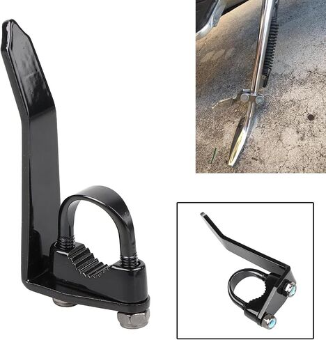 Chrome Kickstand Extension For H-onda VTX1300C VTX1300R Retro VTX1300S VTX1300T 2003-2009 K-awasaki VN 1500 C Vulcan L 1987-2008 Y-amaha XVS 650 V-Star Classic 1998-2012 in Saudi Arabia