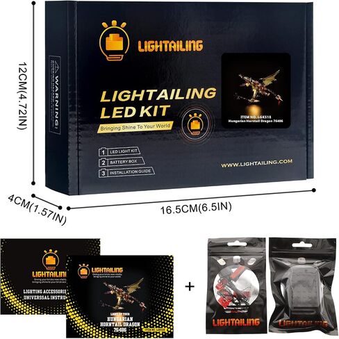 LIGHTAILING Light Set for (Creator Expert Winter Holiday Train) Building Blocks Model - Led Light kit Compatible with Lego 10254(NOT Included The Model) in Kuwait