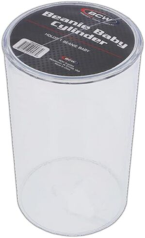 BCW Beanie Baby Display Case| Stackable Clear Display Boxes for Collectibles | 4 x 4 x 5 in. Acrylic Display Case with Compression Fit Lid for Beanie Baby Case | Protect and Show Off Your Collection in Saudi Arabia