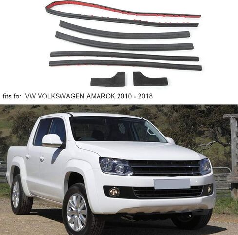 Tailgate Seal Kit Rubber Strip Weatherstrip Seal Trim Moulding Hood Professional High Precision Durable Direct Replacement for 2010 2018 7pcs in Saudi Arabia