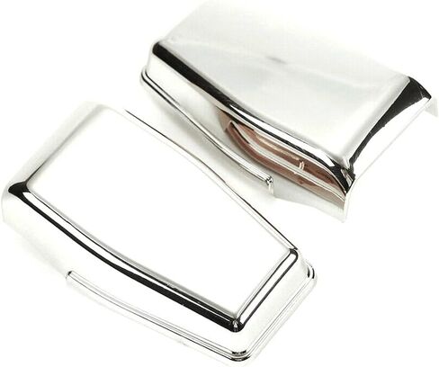 2 مجموعة من - خلع خلفي chrome Window Window Liftgate Glass Cover Trim 07+ اليسار الأيمن الخلفي لسيارة Jeep لـ Wrangler 2007-2017 لـ Wrangler JK 2018 in Kuwait