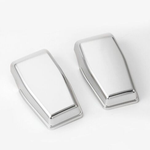 2 مجموعة من - خلع خلفي chrome Window Window Liftgate Glass Cover Trim 07+ اليسار الأيمن الخلفي لسيارة Jeep لـ Wrangler 2007-2017 لـ Wrangler JK 2018 in Kuwait